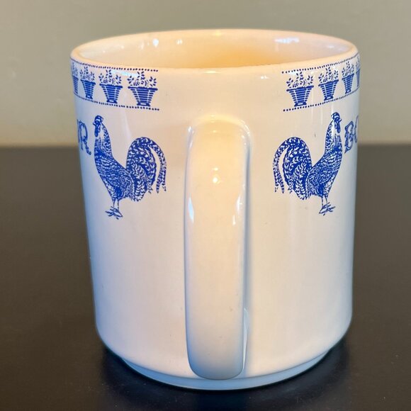 PARIS JE T’ AIME (PARIS I LOVE YOU) BONJOUR Blue Rooster Coffee Mug - Picture 10 of 15